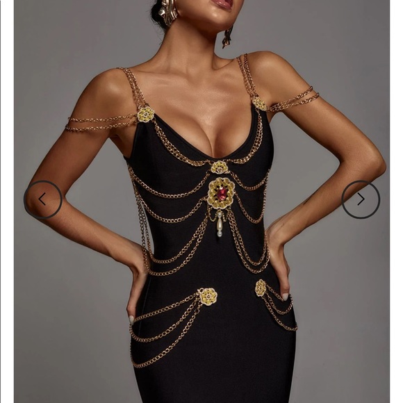 bella barnett chanel dress